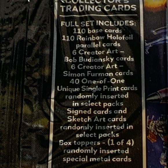 5 Transformers 40 Anniversary Trading Card Packs - Picture 4 of 4
